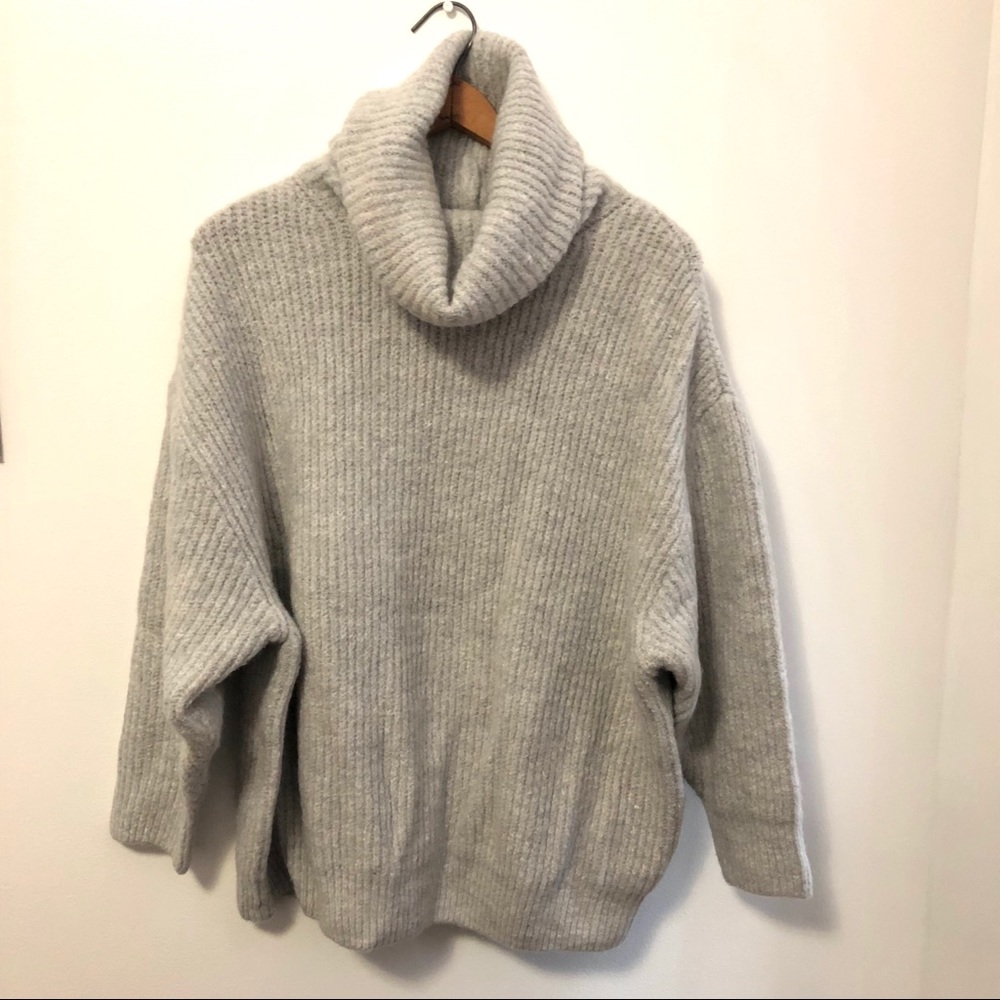 Zara oversized turtle neck sweater